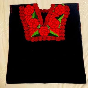 Embroidered Authentic Mexican Shirt.